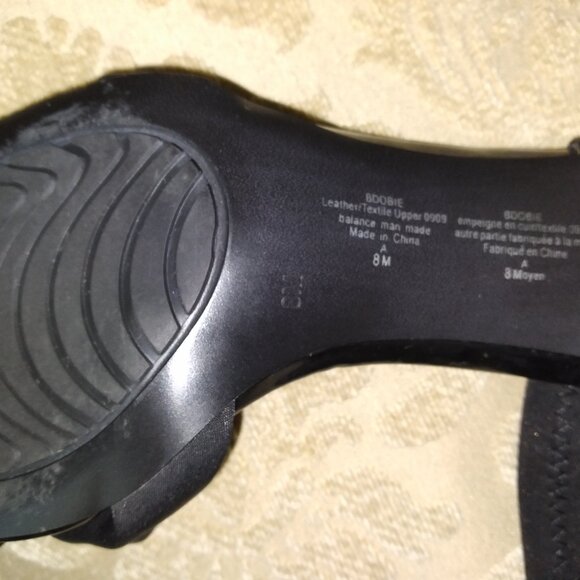 Elegant Black High Heels Sandals, Bandolino, Size - 8 M - Picture 7 of 7